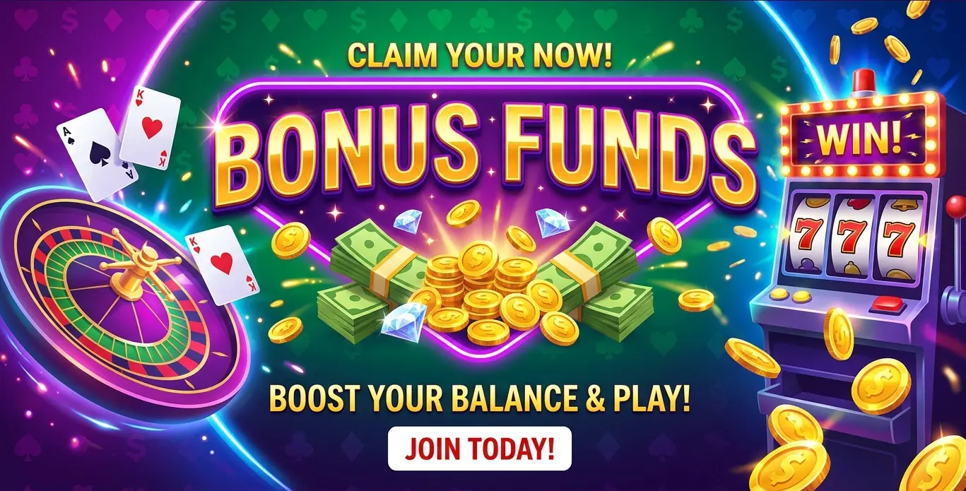 Raptor Wins casino bonus funds